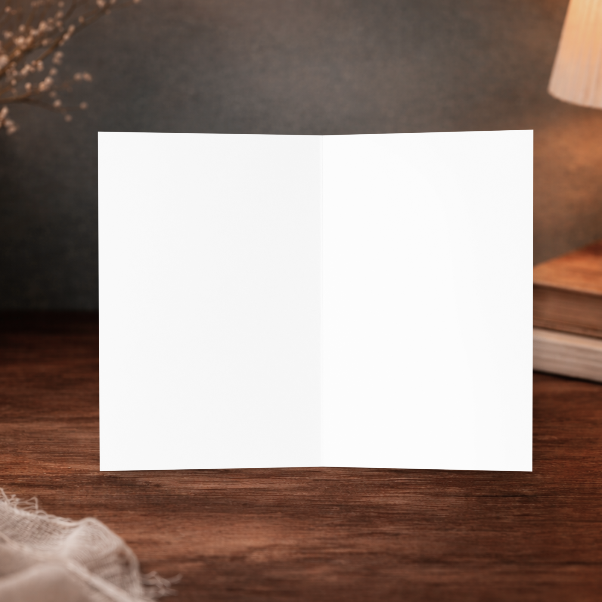 Midnight Fox Greeting Card - Image 5