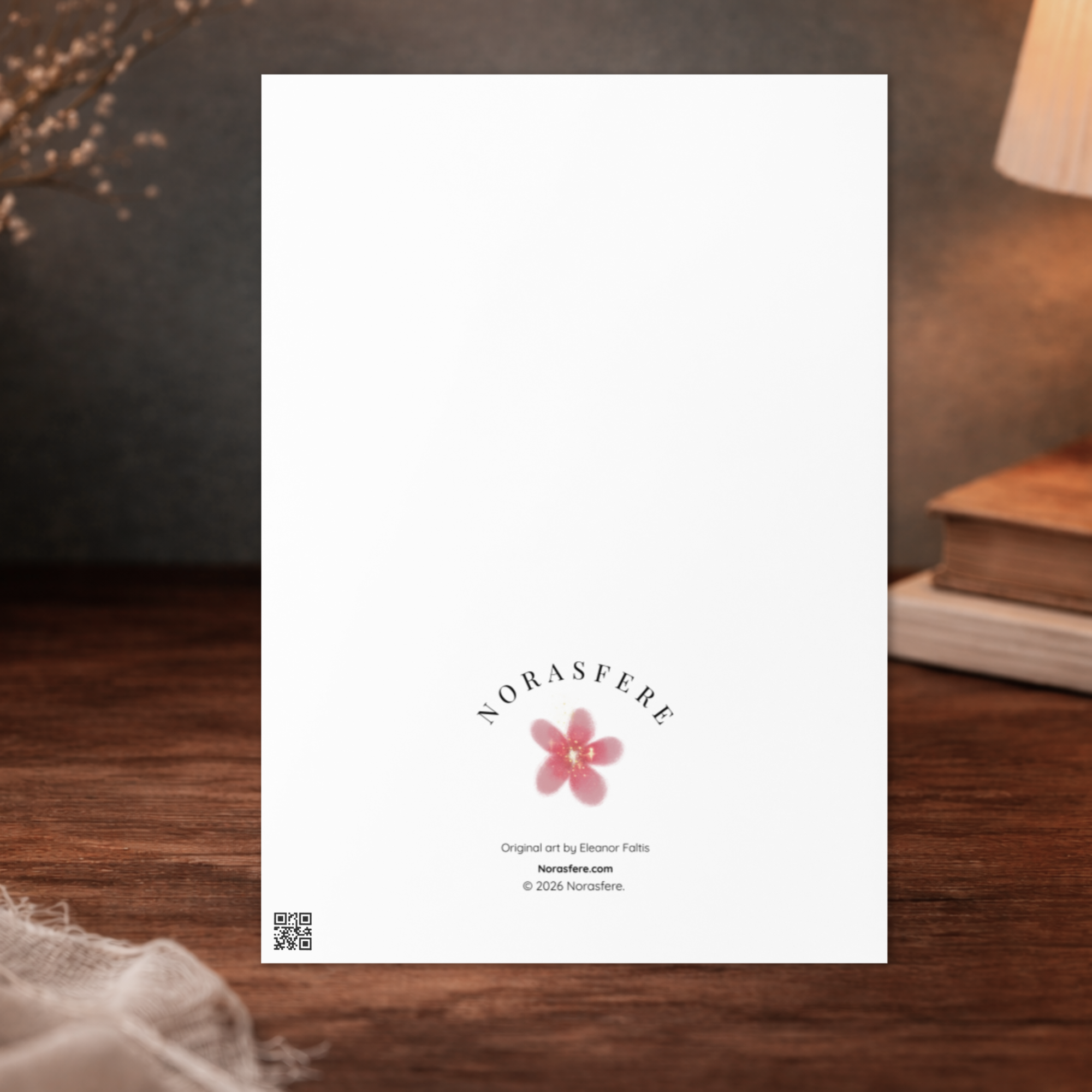 Midnight Fox Greeting Card - Image 6