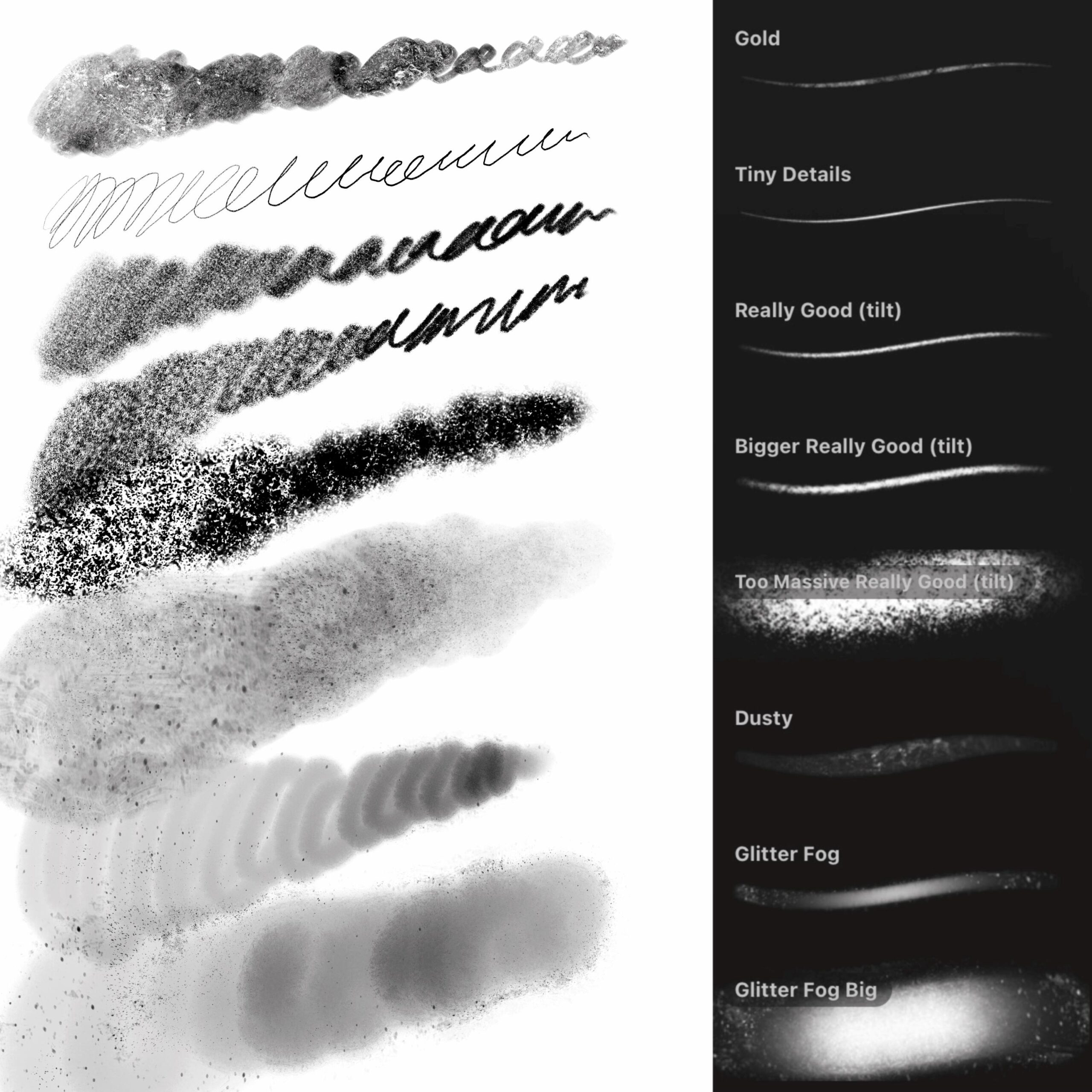 25 Procreate Brushes for Illustration | Nostalgic, Vintage, Textured Brushes - Image 2